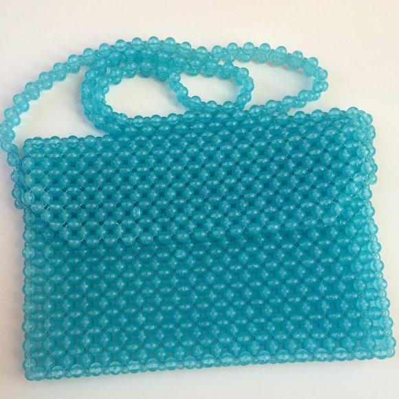 Glow in the dark beaded bag ! - Picture 6 of 10